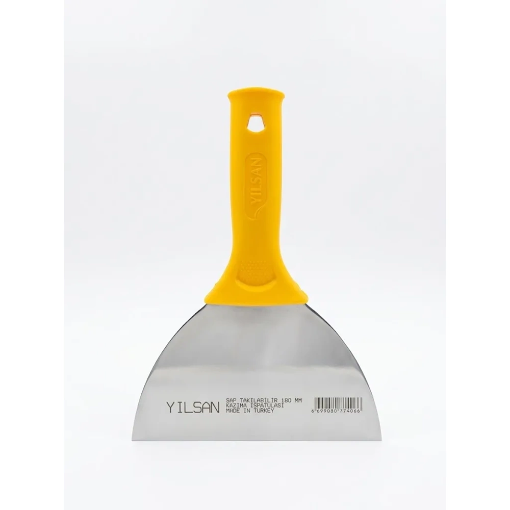 SPATULA PLASTİK SAP 18 CM SARI KROM YILSAN