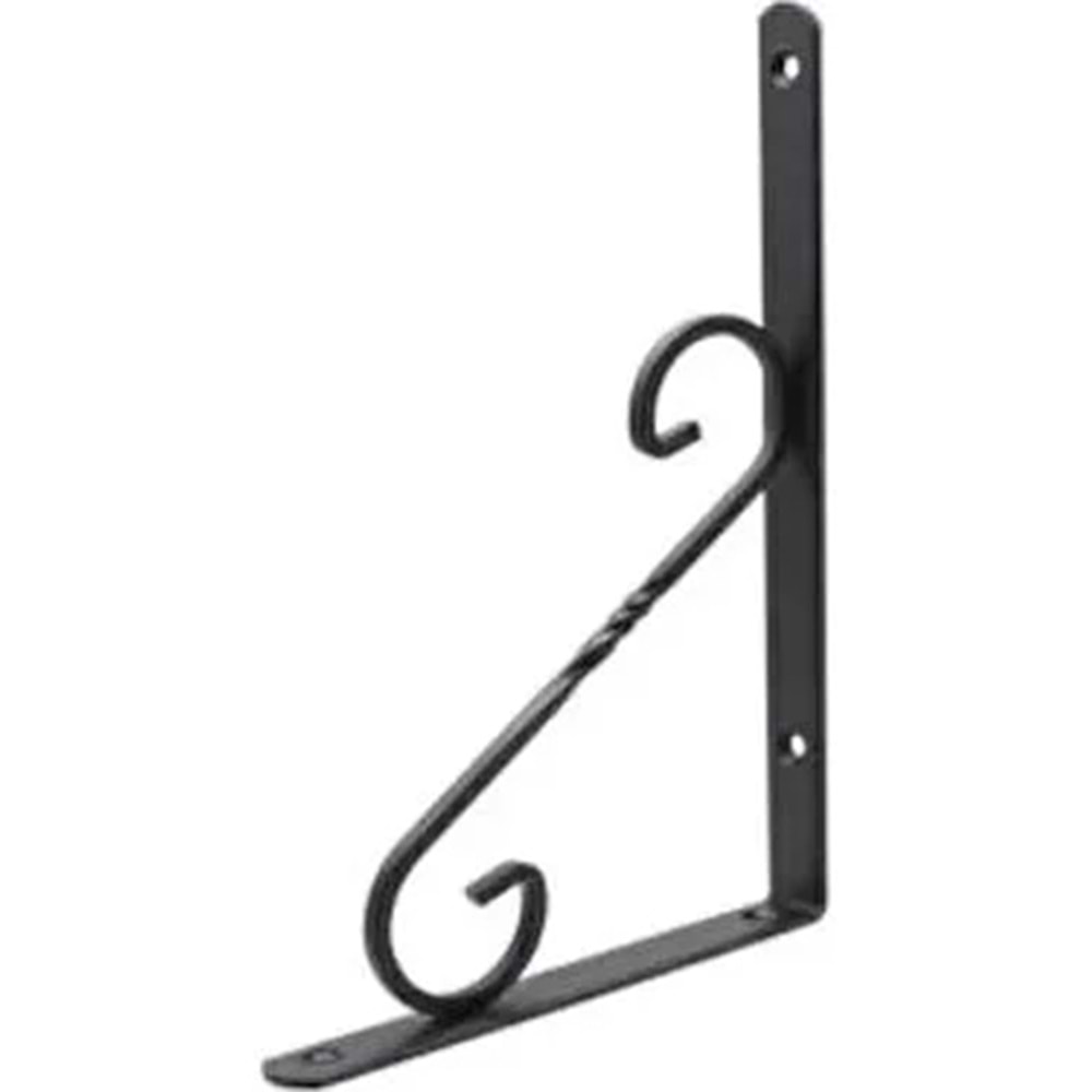 BEŞEL FERFORJE SABİT RAF KÖŞESİ NO: 3 23*16 CM SİYAH