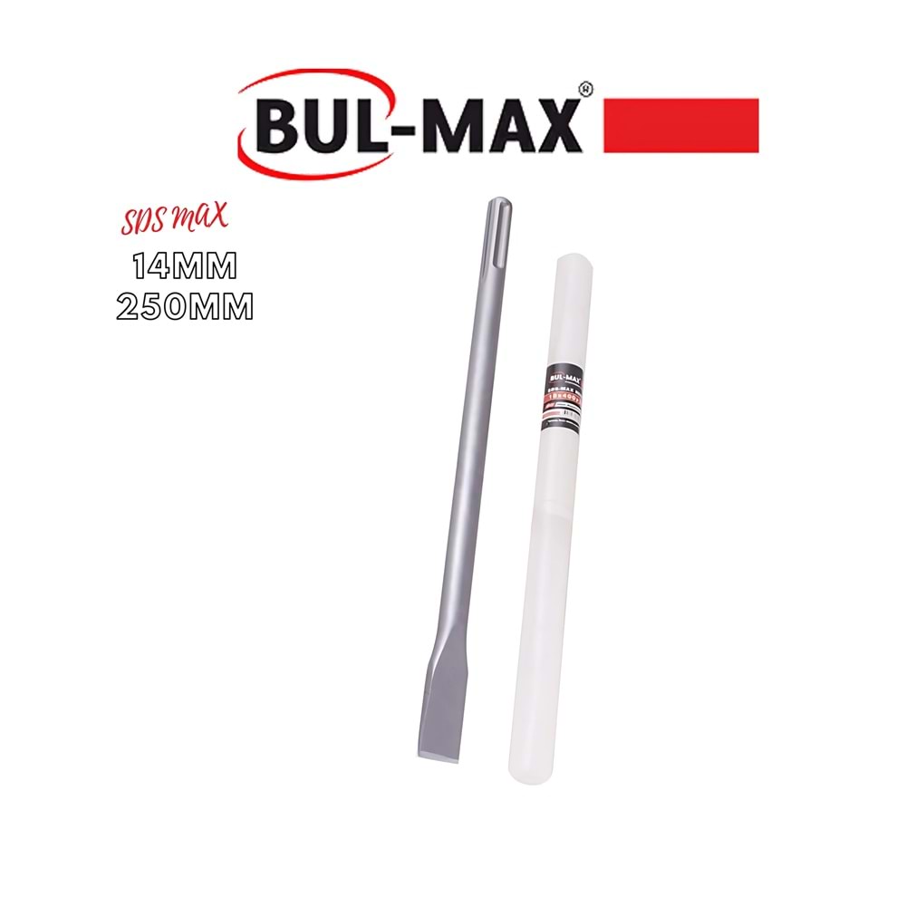 BUL-MAX SDS YASSI UÇ KESKİ 14*250 MM SİLVER