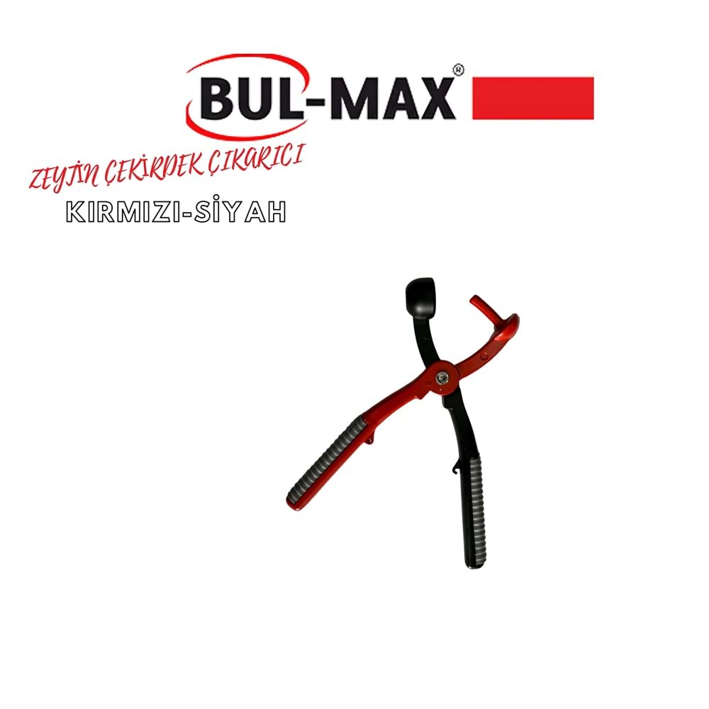 BUL-MAX PENSE-ZEYTİN ÇEKİRDEK ÇIKARICI KIRMIZI-SİYAH