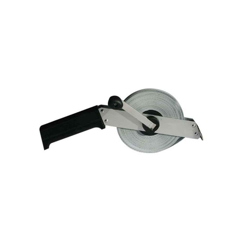 QFLEXX FİBERGLASS ŞERİT METRE 50 MT GRİ