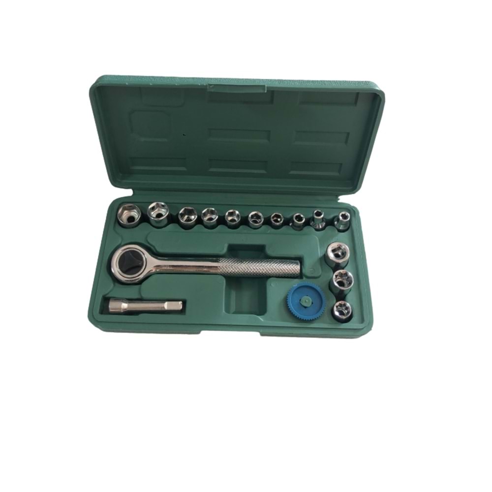 WORK-PLUS LOKMA TAKIMI 4-13 MM YEŞİL-GRİ