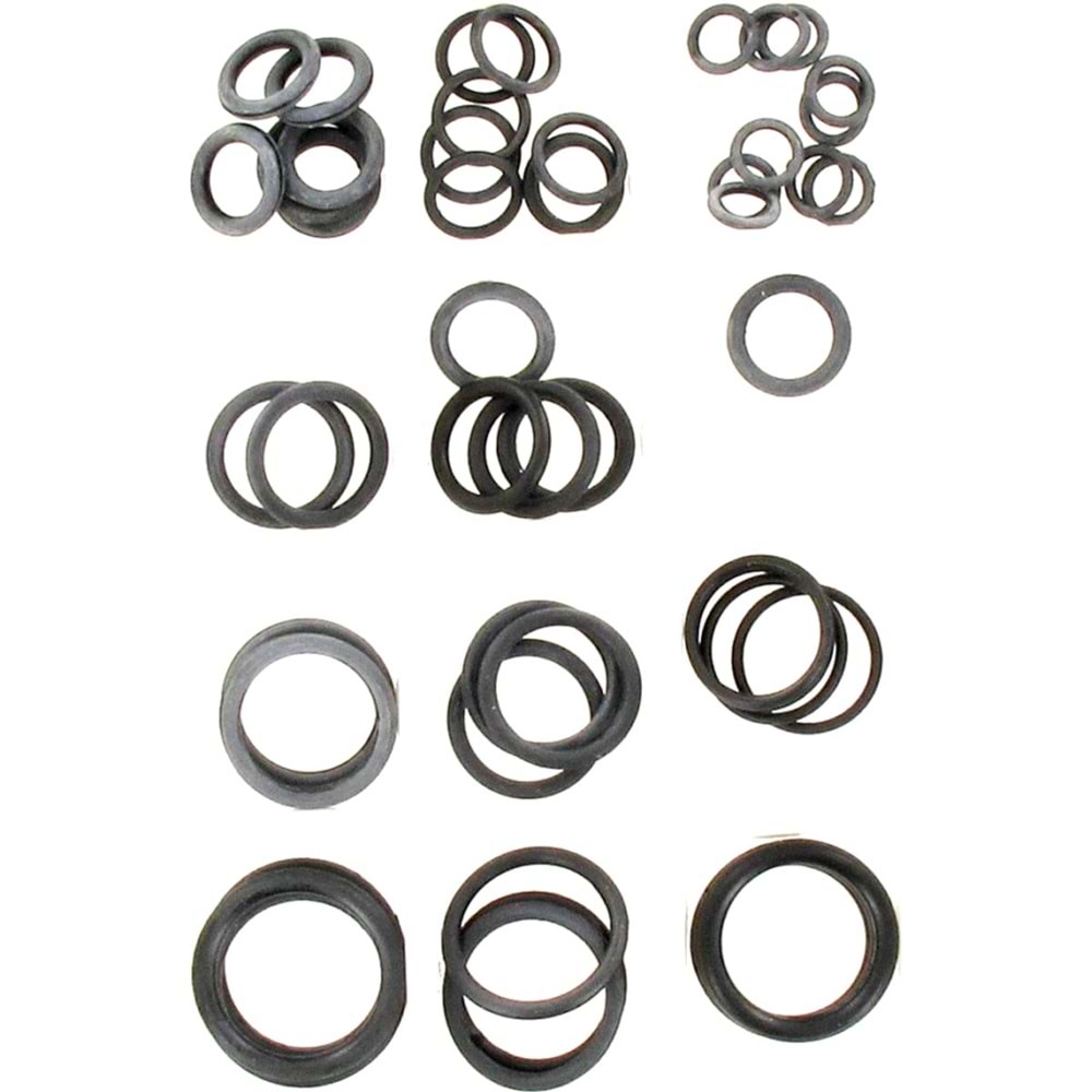 ORİNG SETİ-CONTA SET-HER ÖLÇÜ-WORK-İT-SİYAH