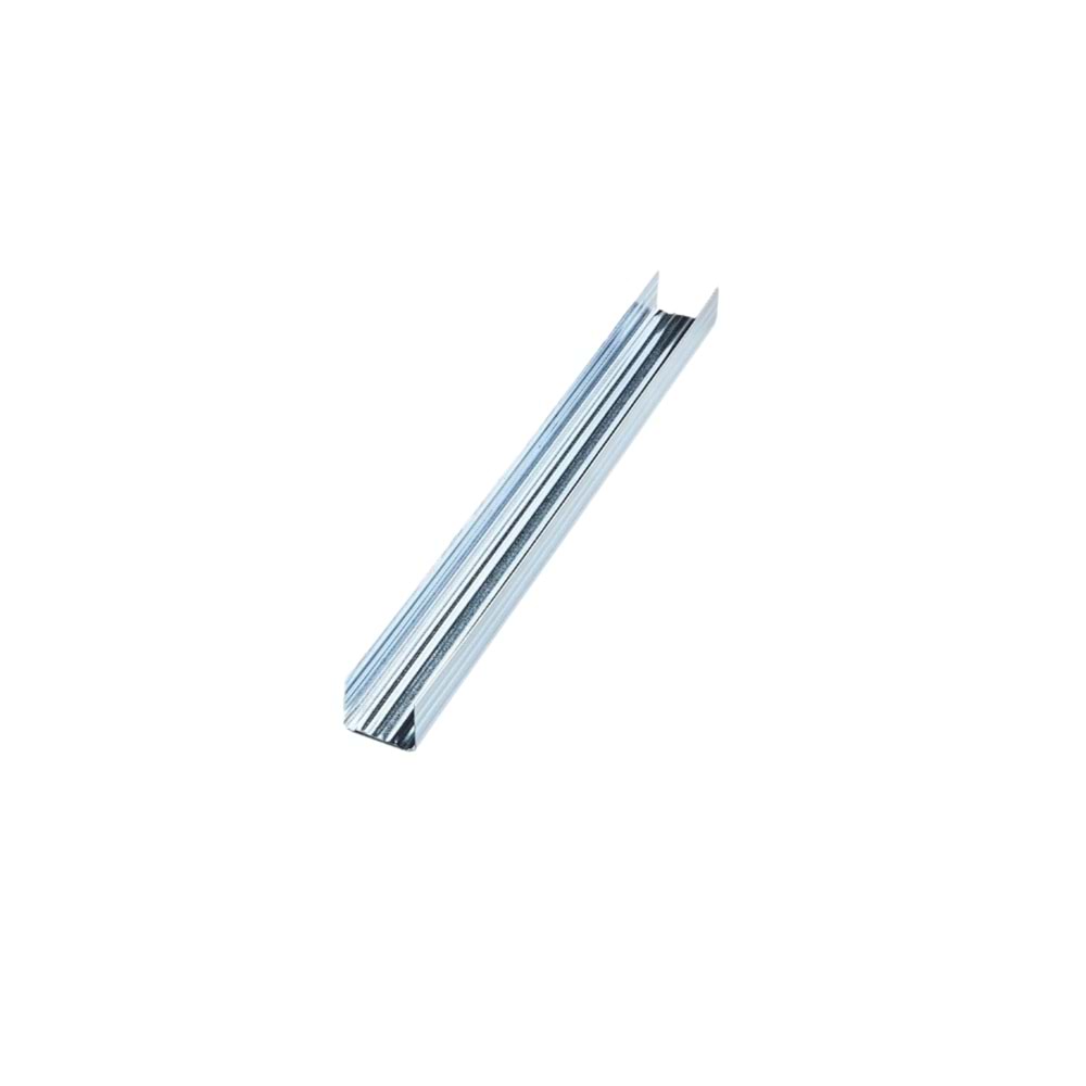ALÇIPAN İÇİN U-30 TAVAN PROFİLİ 3 MT SİLVER