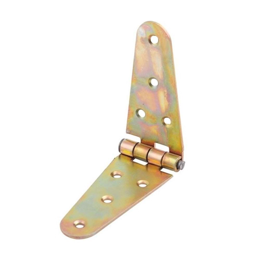 M-ER ÇİFT KUYRUK KUYRUKLU MENTEŞE 3.5*16 CM SARI