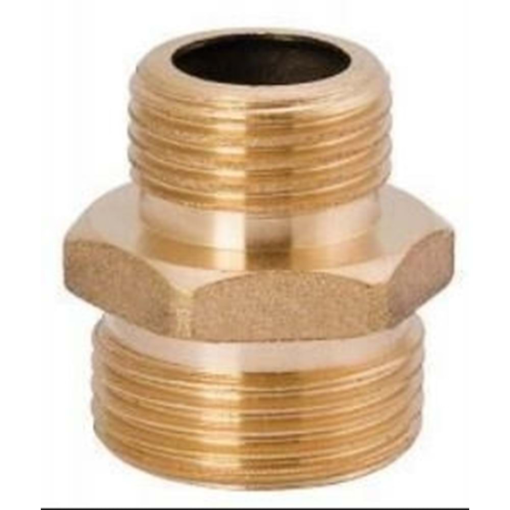 PİRİNÇ KROM NİPEL 1 İNÇ SARI