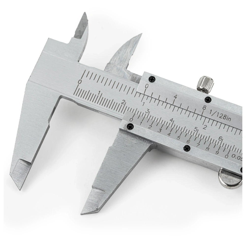 KUMPAS-CÜZDANLI-150 MM 0.05 MM-1/128-EDU-SİLVER