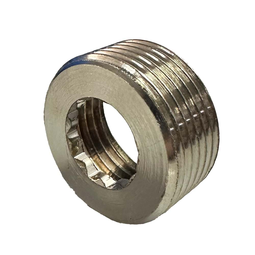 ÇERMİK ARKO VANA ADAPTÖR KROM BUŞ ÖZEL 3/4*1/2 KROM