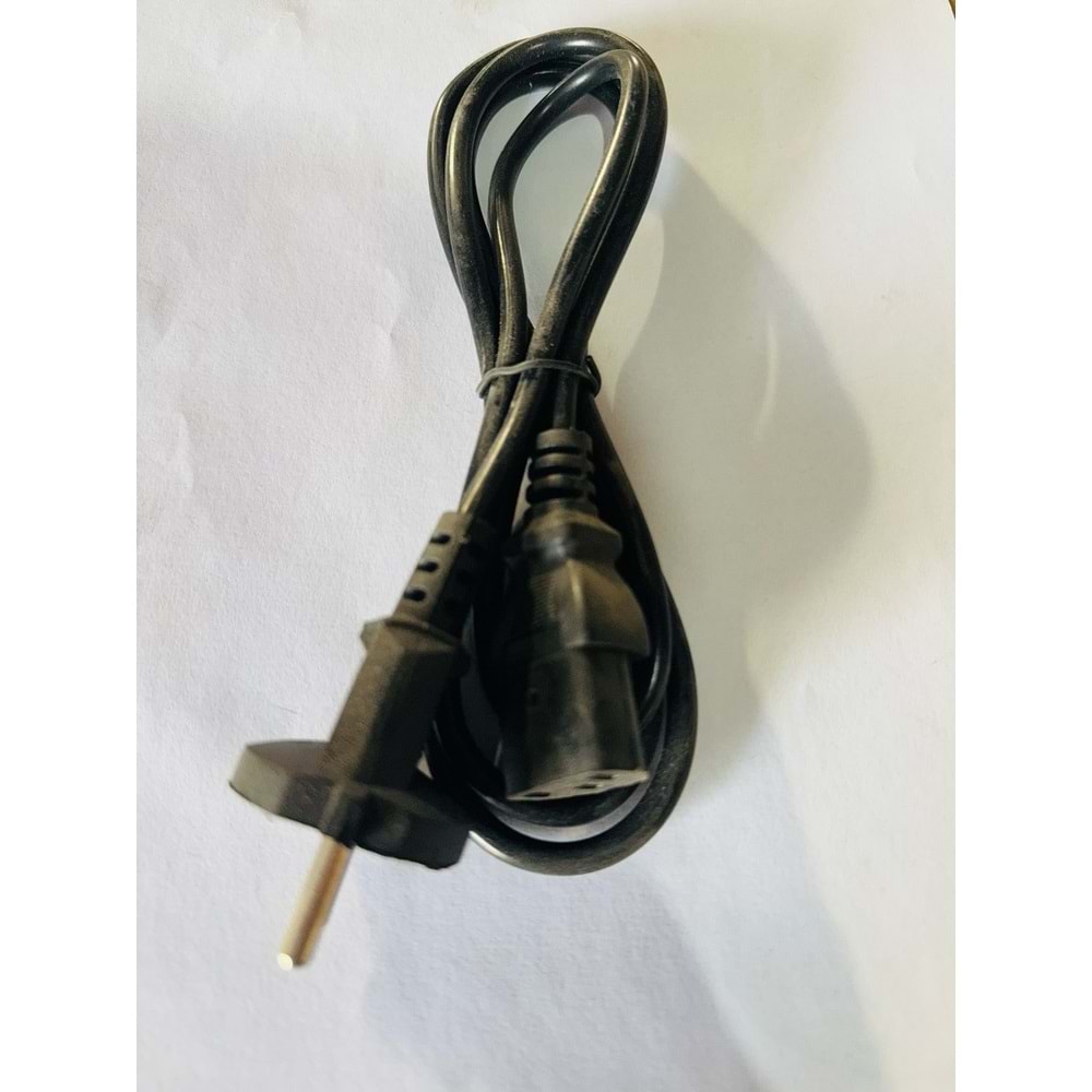 NET TERAZİ KANTAR ELEKTRONİK KABLO YEDEK STANDART 220V SİYAH