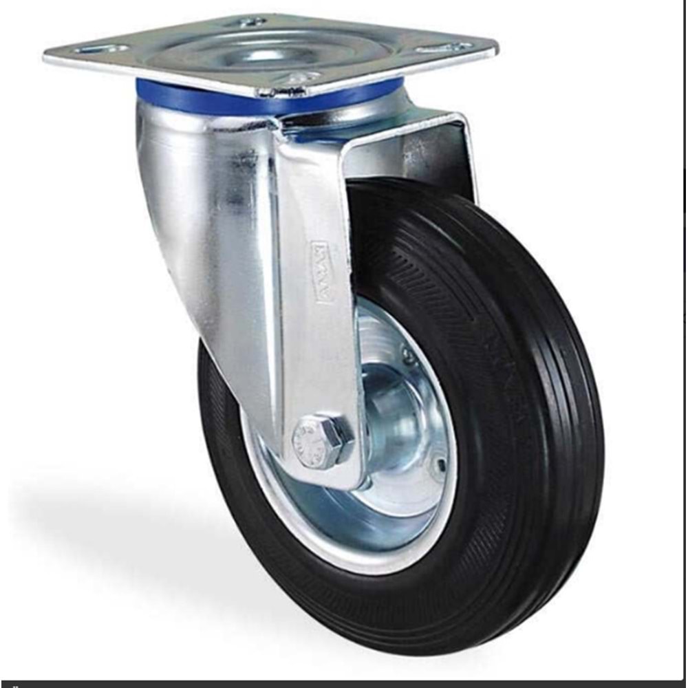KAMA FRENLİ HAREKETLİ TEKERLEK 80 MM KROM