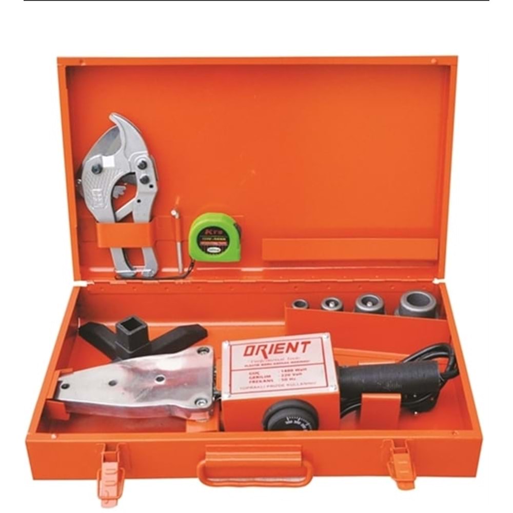 BORU YAPIŞTIRMA MAKİNESİ MAKASSIZ 1400 W TURUNCU ORIENT