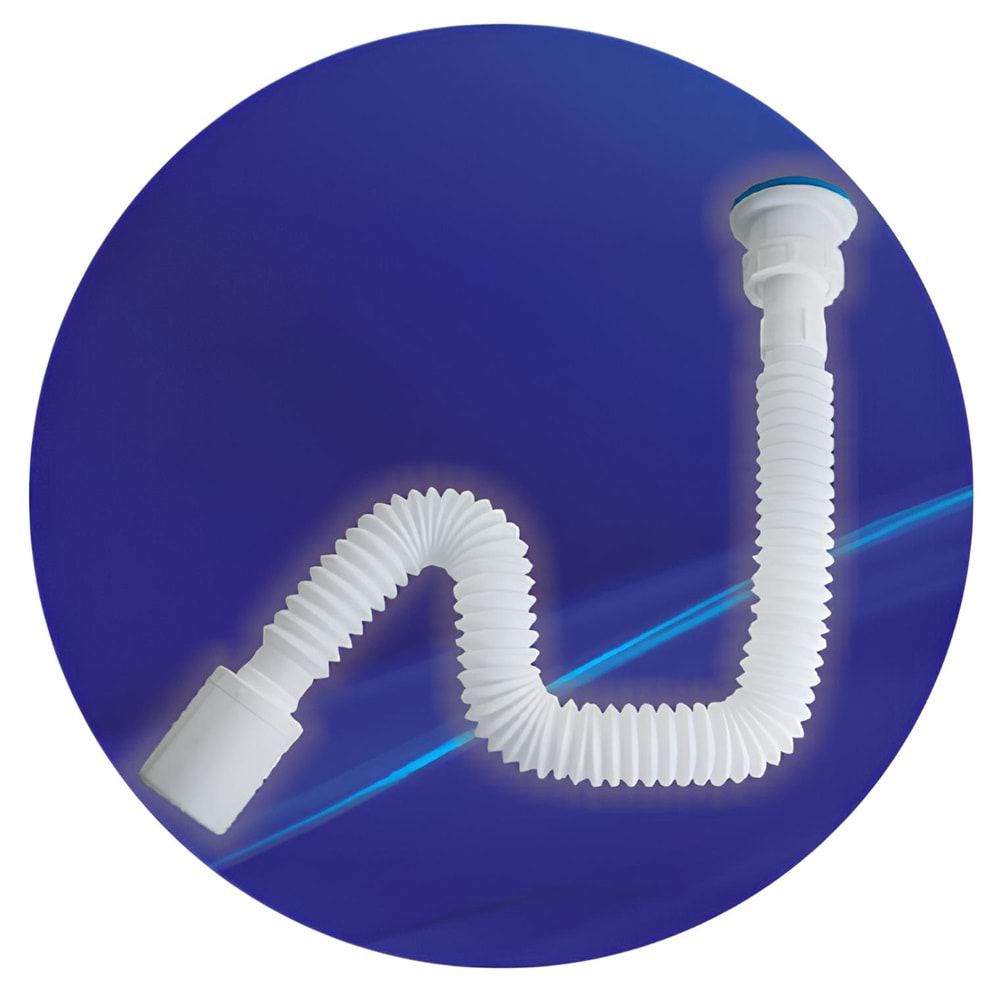 ÖZBEST 1. KALİTE MACİK FLEX 1*1/2 50 MM BEYAZ