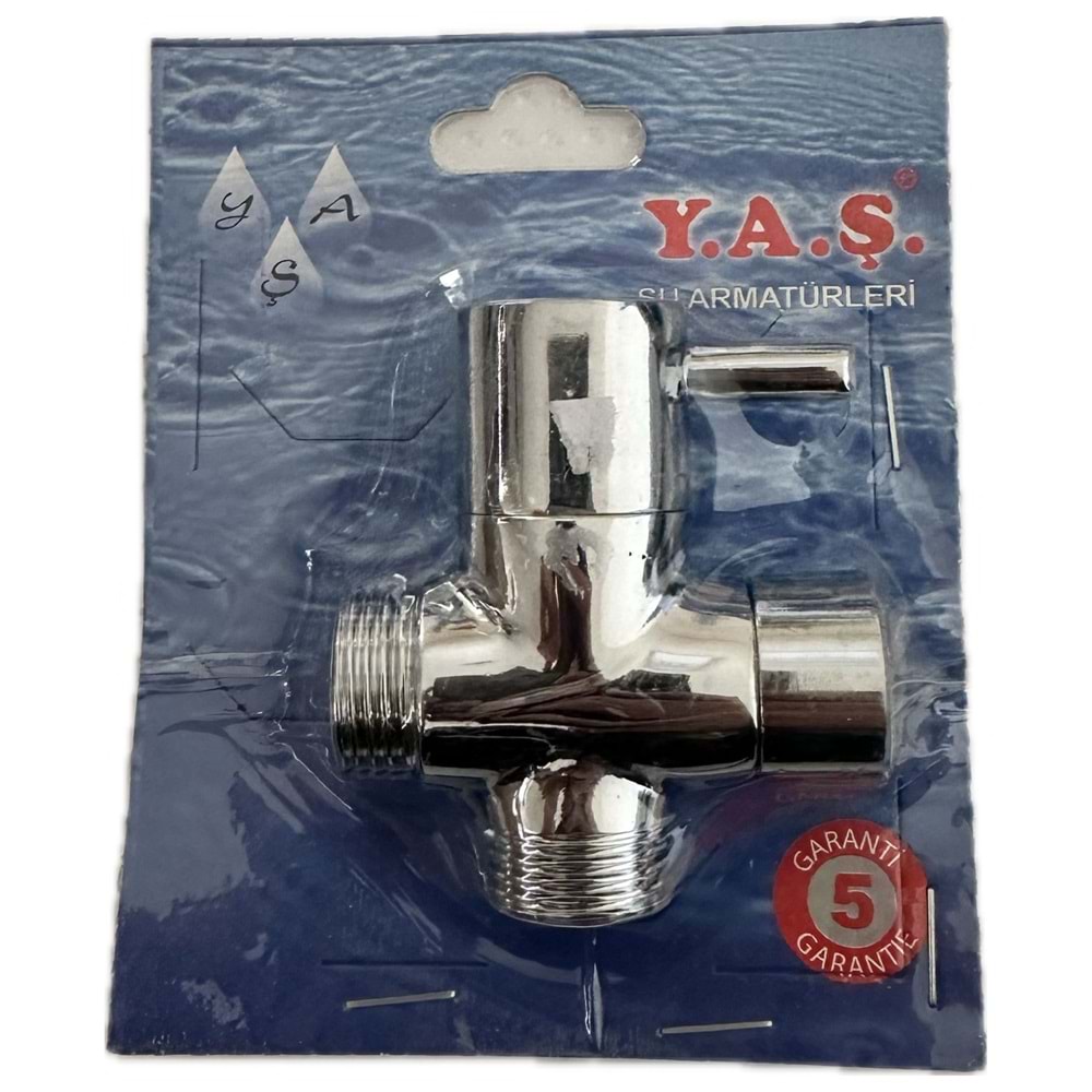 Y.A.Ş VANA YÖNLENDİRİCİ ROBOT DUŞ SETİ 1/2*1/2 KROM