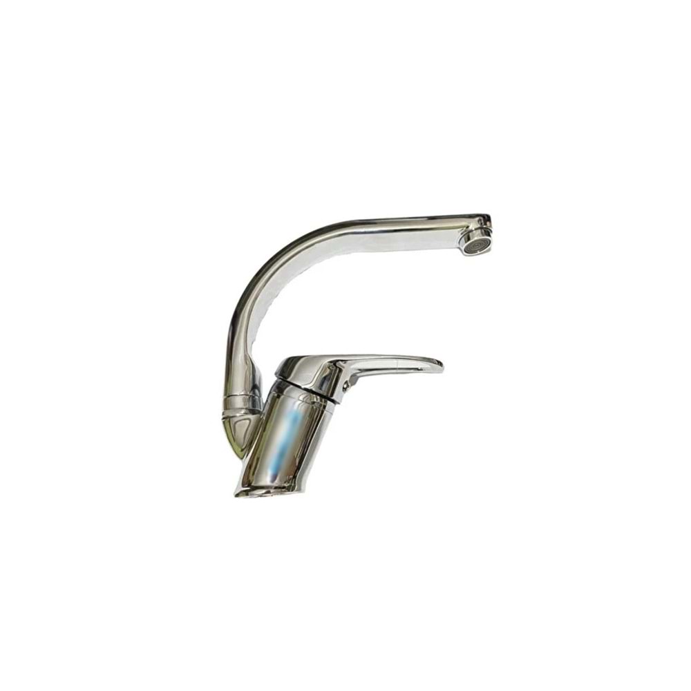 ŞPD VERONA BALIKSIRTI ÇEŞME BOYNU 38 CM KROM