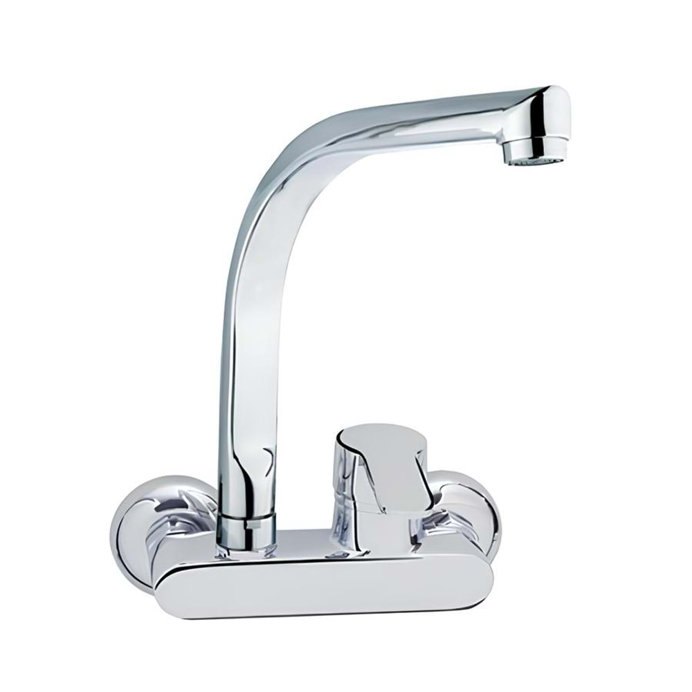 ŞPD VERONA ZÜMRÜT MİX BALIK SIRTI LAVABO VRN215 KROM