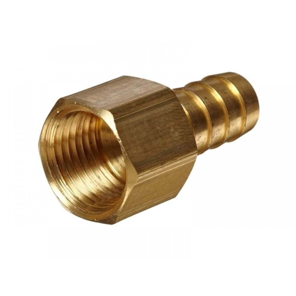 ÇERMİK KURTB.DİŞİ HORTUM REKORU 1/2 12 MM SARI