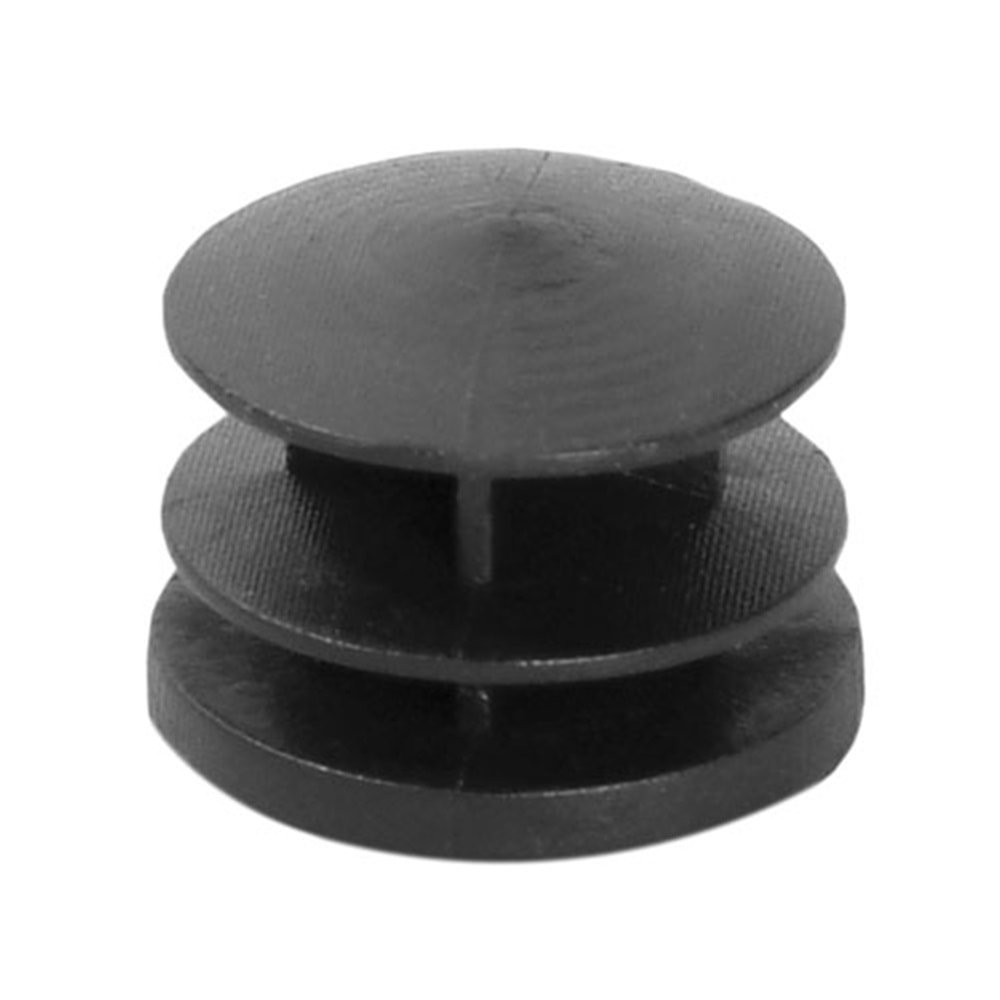 DIŞ TAPA PROFİL TAPASI YUVARLAK 30 MM SİYAH