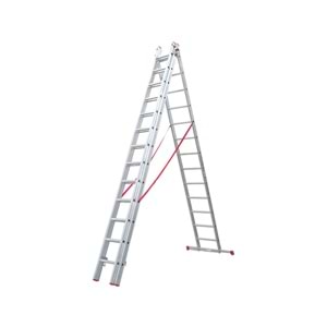 MERDİVEN A TİPİ-3 PARÇA SÜRGÜLÜ-3*4=12 MT-VİZYON-A