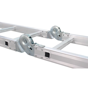 MERDİVEN AKROBAT ALÜMİNYUM 4*4= 16 BASAMAK KROM VİZYON