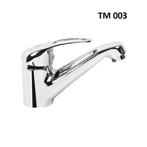 LAVABO ÇEŞMESİ MİX KLASİK STANDART TM003 KROM Y.A.Ş