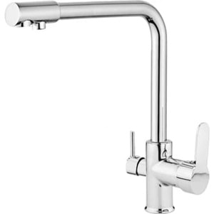 MUTFAK ÇEŞMESİ MİX SERA ARITMA ÇIKIŞLI SM006 KROM Y.A.Ş