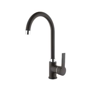 MUTFAK ÇEŞMESİ MİX KUĞU ZİFİR SİYAH TM061 SİYAH Y.A.Ş