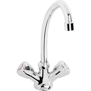 MUTFAK ÇEŞMESİ ACEM KUĞU ALTTAN K003 KROM Y.A.Ş