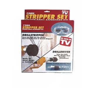 MATKAP SETİ MADREN+GÖZLÜK 7 PARÇA STRİPPER