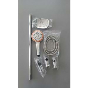 DUŞ SETİ SÜRGÜLÜ LÜX BÜYÜK SÜZGEÇ KROM ENG