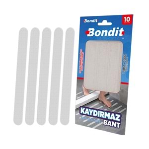 KAYDIRMAZ BANT-YAPIŞKANLI-BANYO-19MM*20CM-BONDİT-Ş