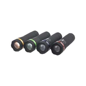 FENER EL-LED-PİL-1 W-KLAUS-SİYAH