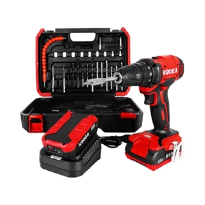 AKÜLÜ MATKAP 17 PARÇA-VİDALAMA-DELME 10MM 0-350/0-1350RP RDX3365A