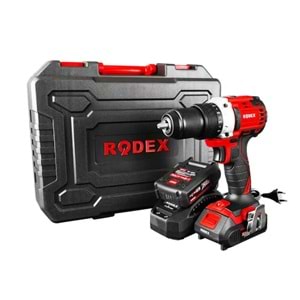 RODEX BMC AKÜLÜ KÖMÜRSÜZ MATKAP 2 VİTES 13 MM 500/1800 RPM 50NM 20V 2X LI-ION RPX2330F