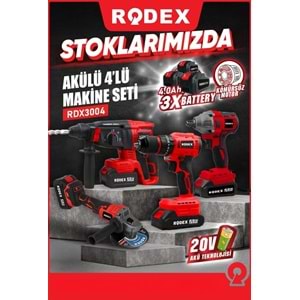 A.K 4LÜ MAKİNE SETİ 0V 3*4.0AH LI-ON D.MATKAP 45NMD+SOMUN SIKMA 300NM+KIRICI-DELİCİ 2.5J+AVUÇ TAŞLAMA 125 MM AKSESUARLI BMC