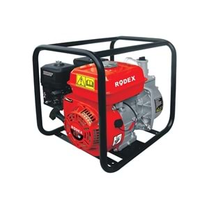 RODEX BENZİNLİ HAVA SOĞUTMA SU POMPASI 6.5 HP 2 İNÇ 23 MM KIRMIZI RDX020