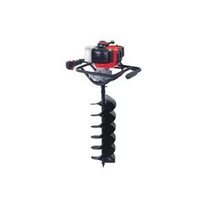 RODEX BENZİNLİ TOPRAK BURGU MAKİNESİ 52 CC 2HP 80*200 MM KIRMIZI RDX9690