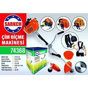 OT BİÇME MAKİNESİ-BENZİNLİ-51,7 CC-SARKCH-TURUNCU-