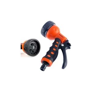 SU TABANCASI SÜZGEÇLİ TEK 7 FONKSİYONLU TURUNCU-SİYAH MEDALYAN