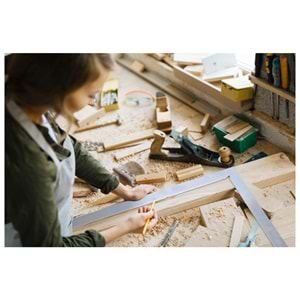 YAPICI GÖNYESİ-DÜZ-300*180 MM-EDU-KROM