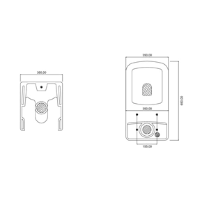 TUVALET+REZARVUAR ARKA ÇIKIŞ 45KG VEGA STİLVİT STL-030