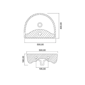 LAVABO 40*50 SEYHAN 22KG STİLVİT STL-014