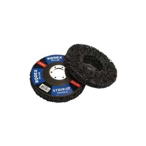 RODEX BOYA -PAS KAZIMA STRİP DİSK 115*22.23 MM GÖBEK SİYAH RZS115B