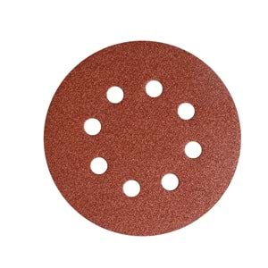 RODEX DELİKLİ CIRTLI ZIMPARA PEDİ 225*120 KUM KIRMIZI ZDSM22512