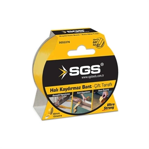 HALI BANDI-ÇİFT TARAFLI-48MM*10MT-SGS-SARI