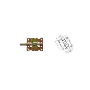 MAVZER SÜRGÜ KELEBEK 4*5 CM SARI BEŞEL