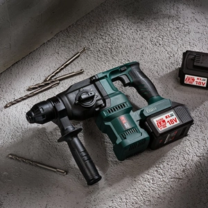 AKÜLÜ DARBELİ MATKAP-KIRICI-DELİCİ-26 MM 5 AH SDSPLUS(KÖMÜRSÜZ) KL PRO