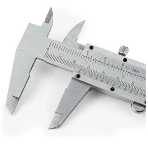 KUMPAS-CÜZDANLI-150 MM 0.05 MM-1/128-EDU-SİLVER