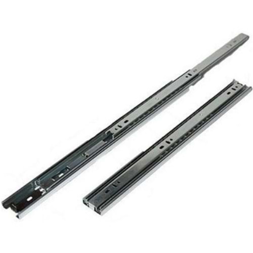 ÇEKMECE RAYI ÇİFT TELESKOBİK 40 CM KROM YILMETSAN