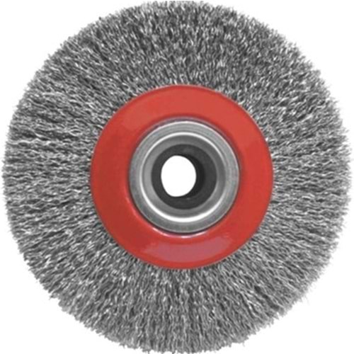 TEL FIRÇA DAİRESEL SAÇAKLI 200 MM-8'' KROM LEO