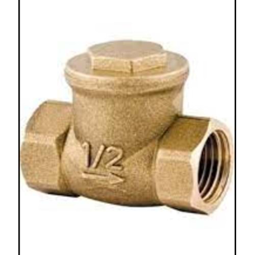 ÇEKVALF KAPILI DN 15-ÇARPARALI-1/2